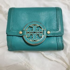 Tory Burch Leather Amanda trifold wallet